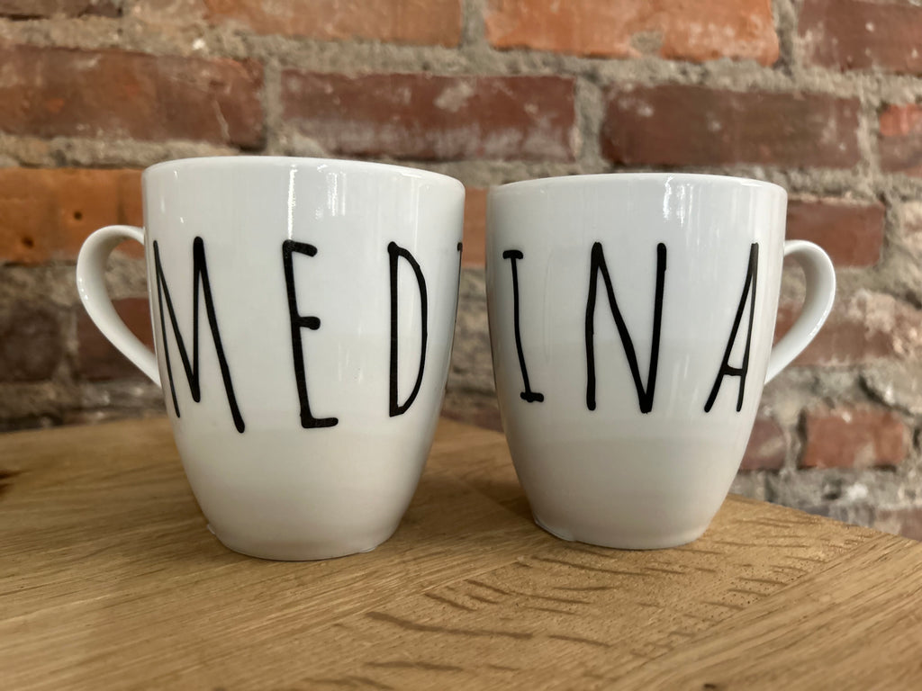 Personalized Script Mug