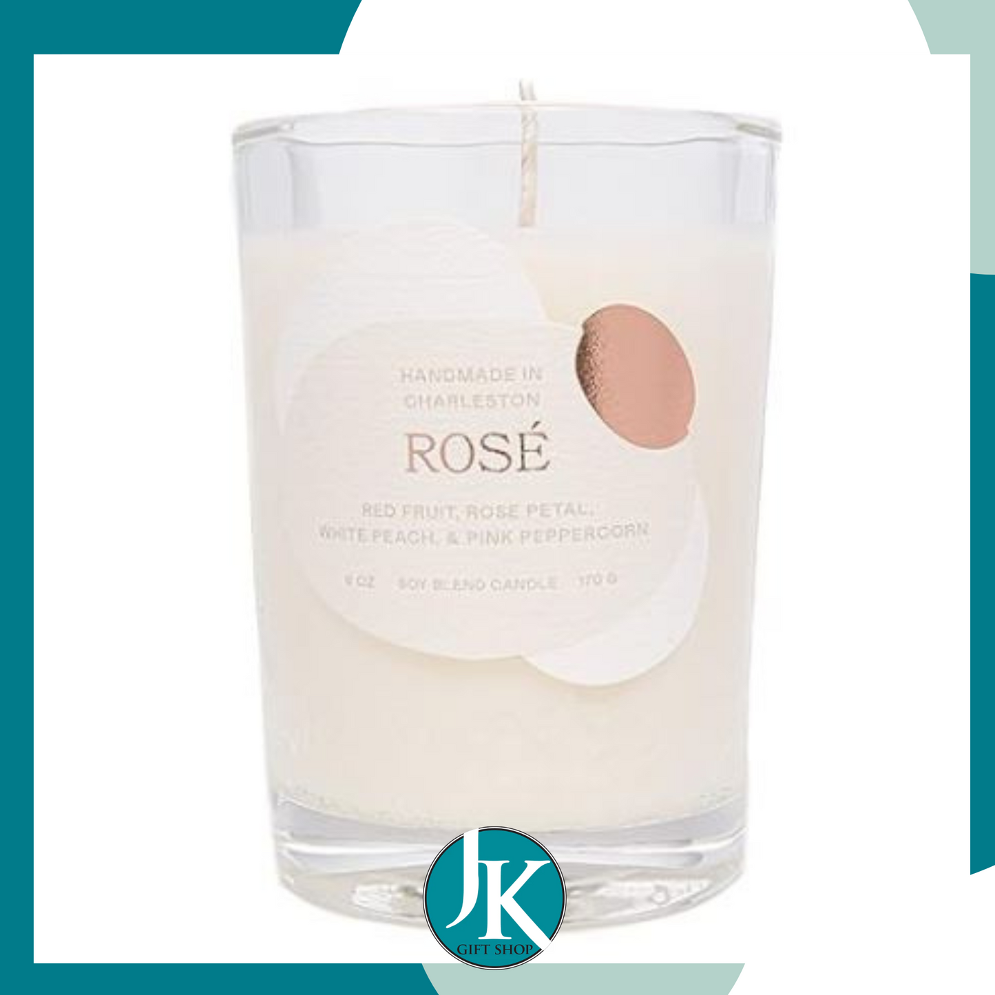 Rose Rewined Candle 6oz