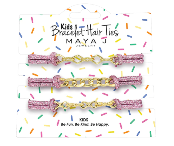 Kids Bracelet Hair Tie Set