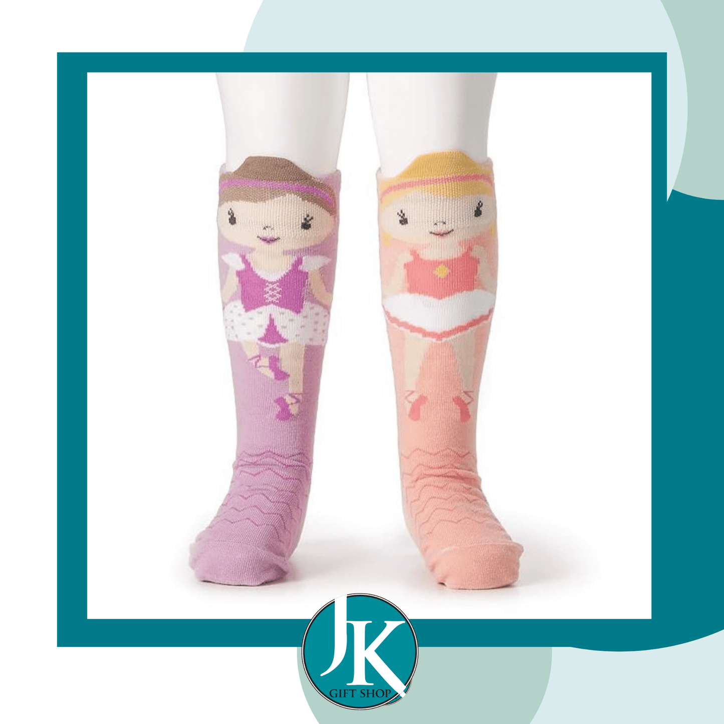 Ballerina Toddler Storytime Knee Socks