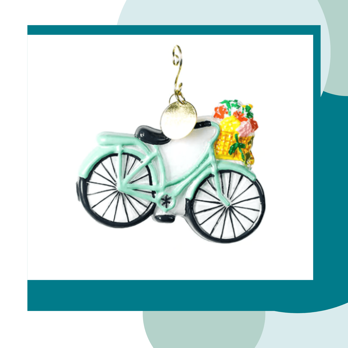 Bicycle Shaped Ornament