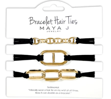 Bracelet Hair Tie 3pk