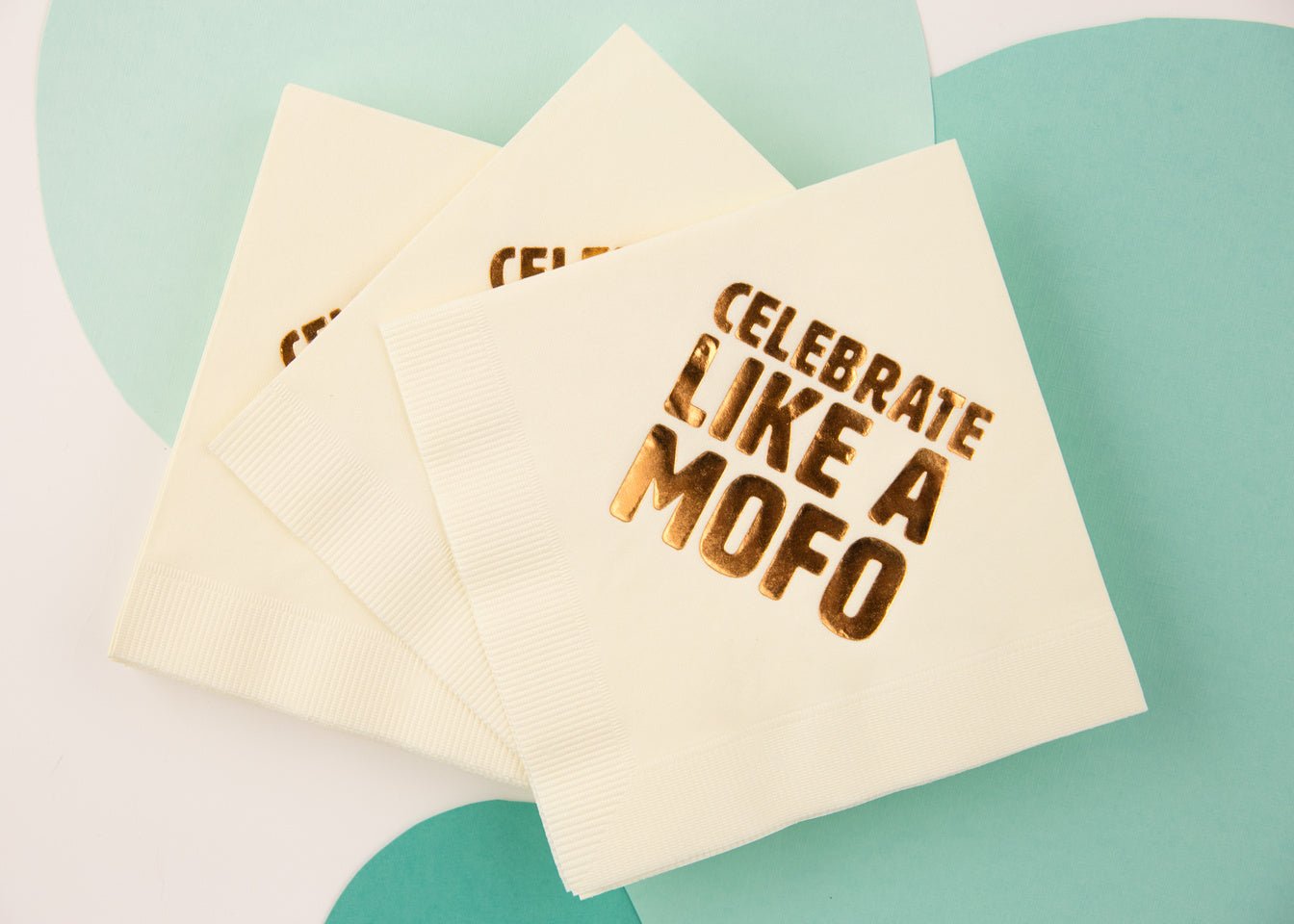 Celebrate Like a MOFO Cocktail Napkins