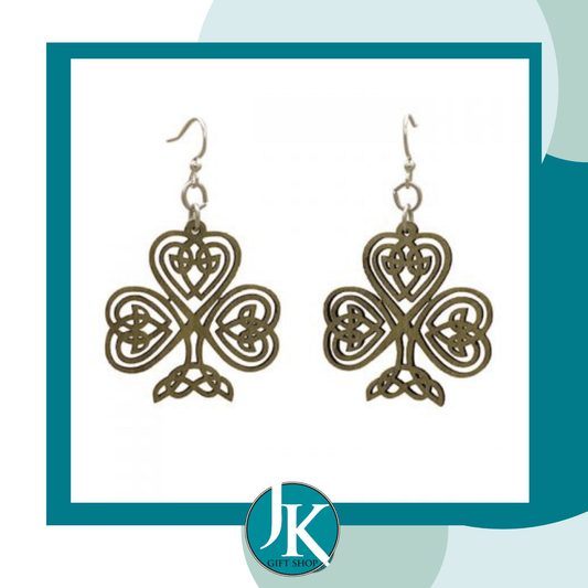 Celtic Shamrock Earrings