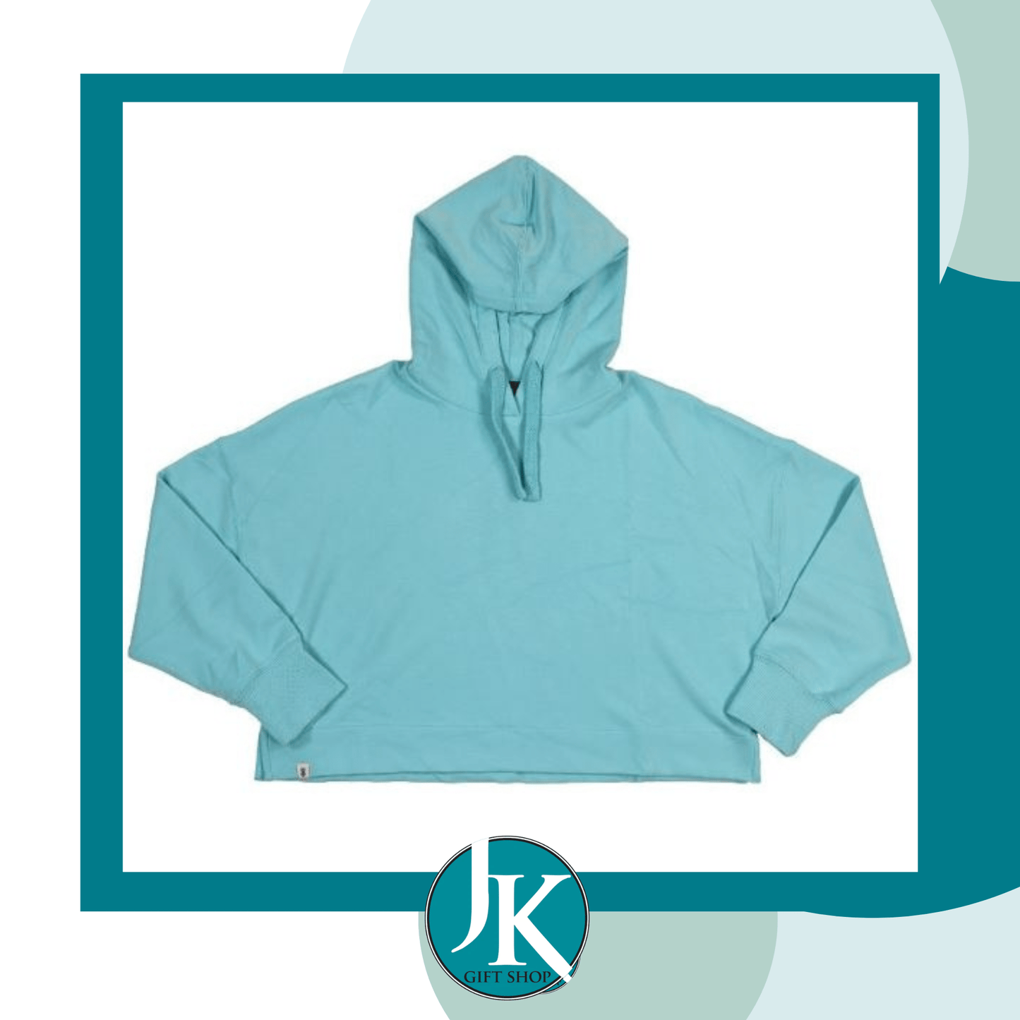 Cropped Hoodie - Sea Green