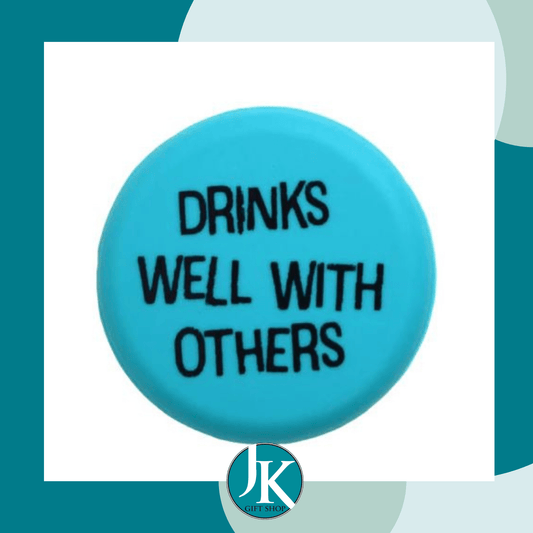 Drinks Well With Others Wine Bottle Cap