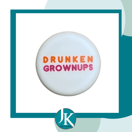 Drunken Grownups Wine Bottle Cap