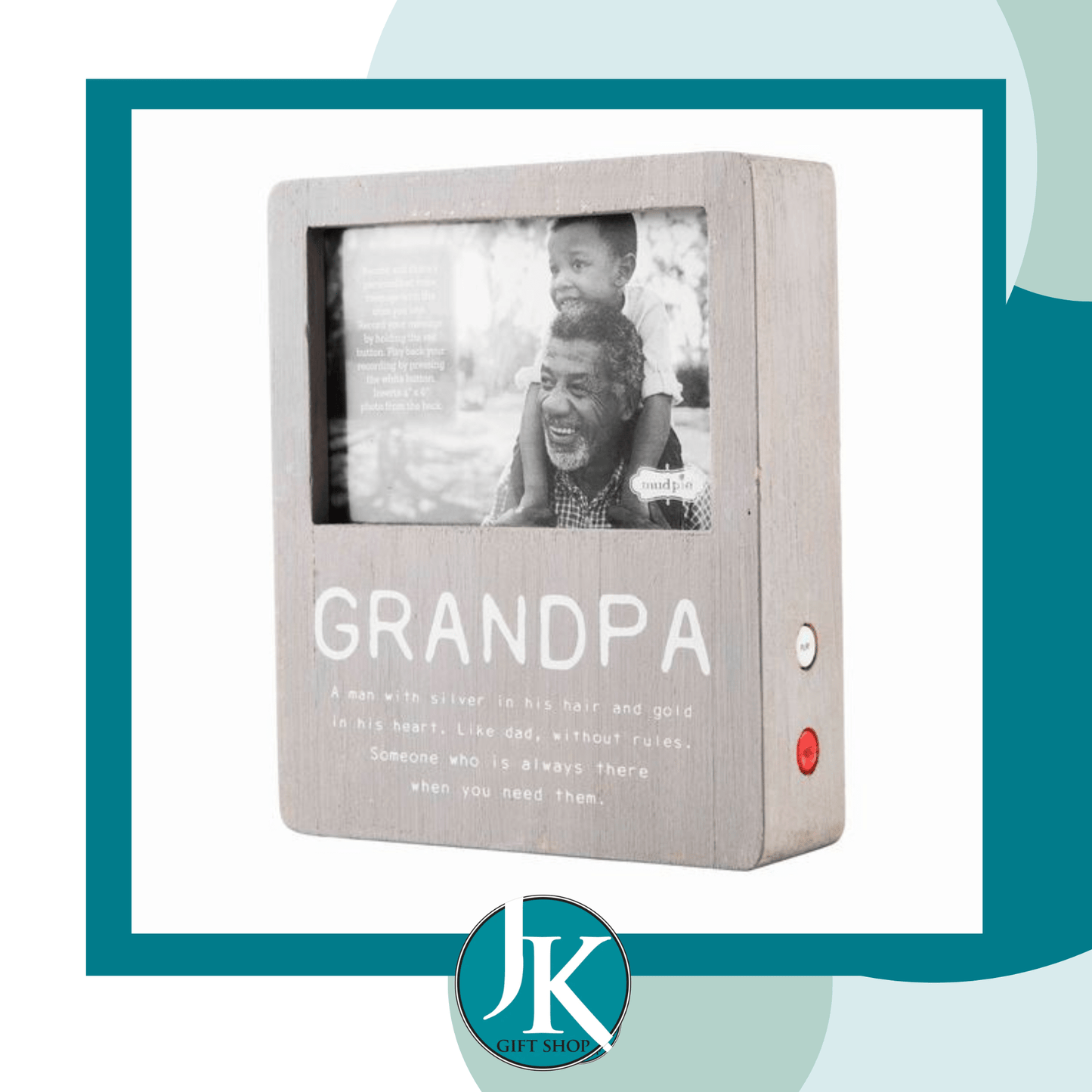 Grandpa Voice Recorded Picture Frame