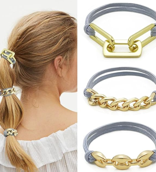 Bracelet Hair Tie 3pk