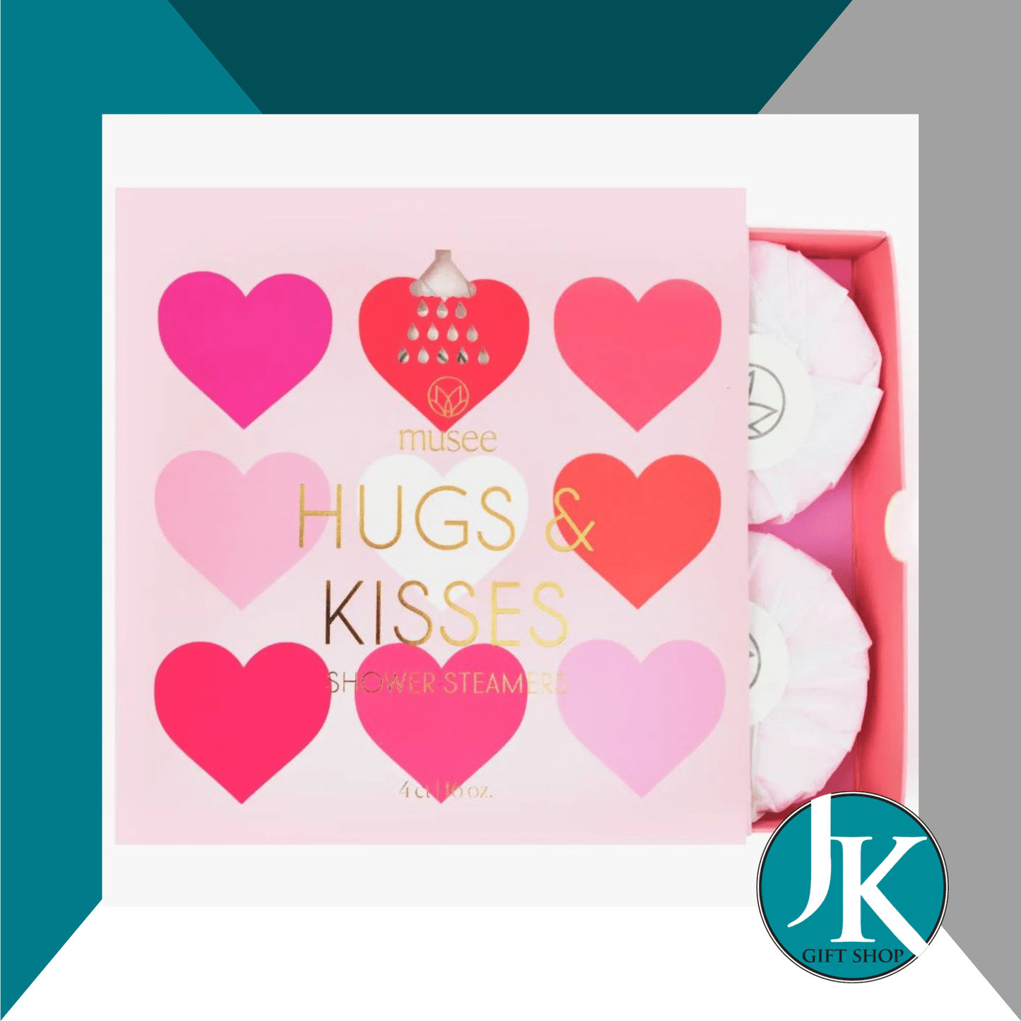 Hugs & Kisses Shower Steamers