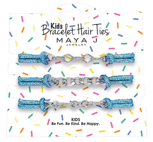 Kids Bracelet Hair Tie Set