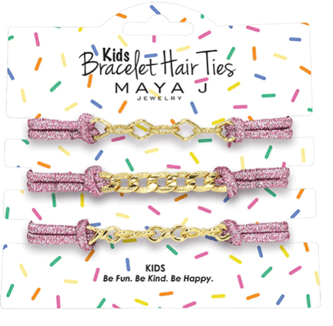 Kids Bracelet Hair Tie Set