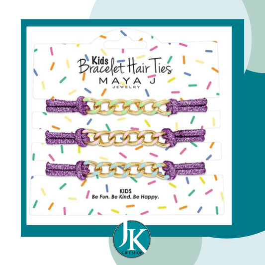 Kids Bracelet Hair Tie Set