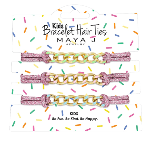 Kids Bracelet Hair Tie Set