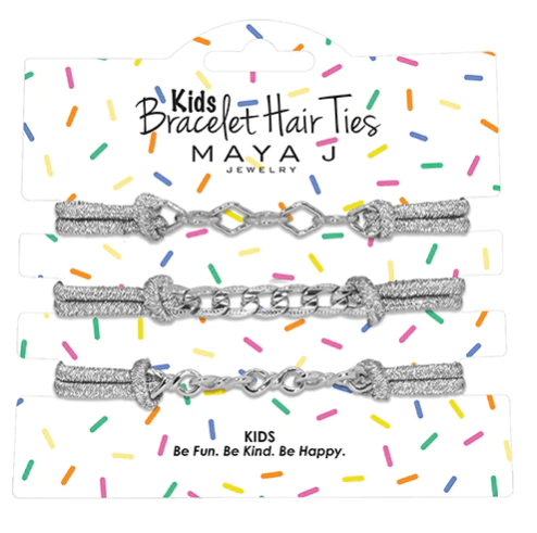 Kids Bracelet Hair Tie Set