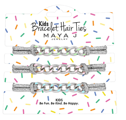 Kids Bracelet Hair Tie Set