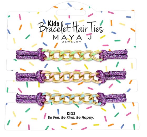 Kids Bracelet Hair Tie Set