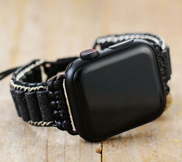 Linked Intense Lava Apple Watch Pull Strap