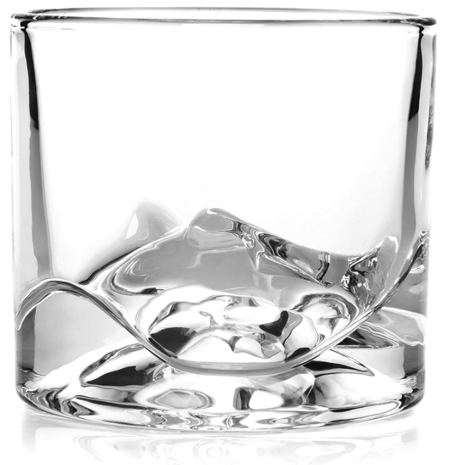 Mt Denali Whiskey Glasses Boxed Set of 2