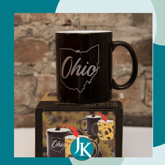 Ohio Sunflower Color Changing Mug