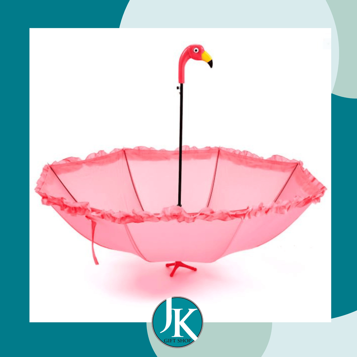 Pink Flamingo Umbrella