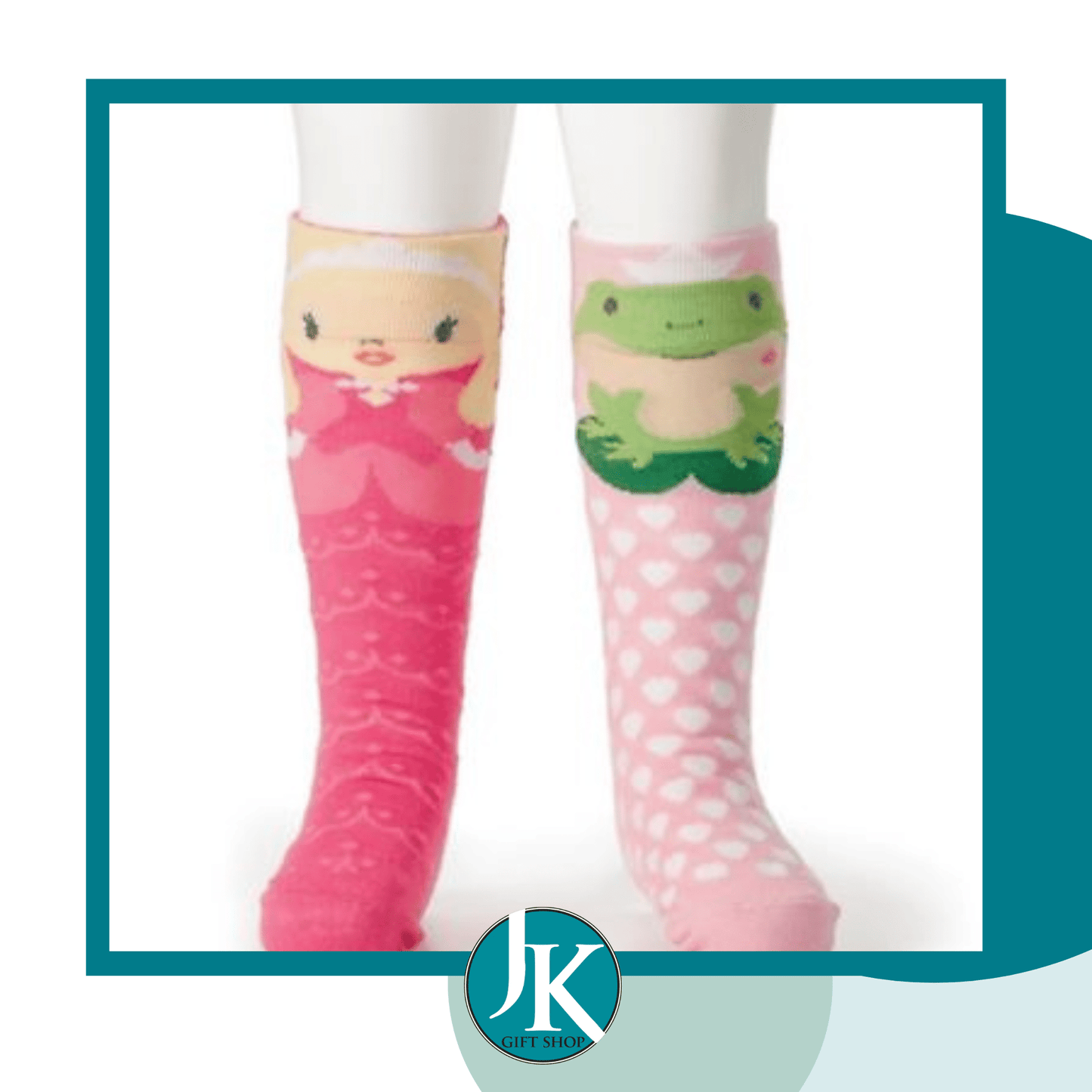 Princess and Frog Storytime Knee Socks