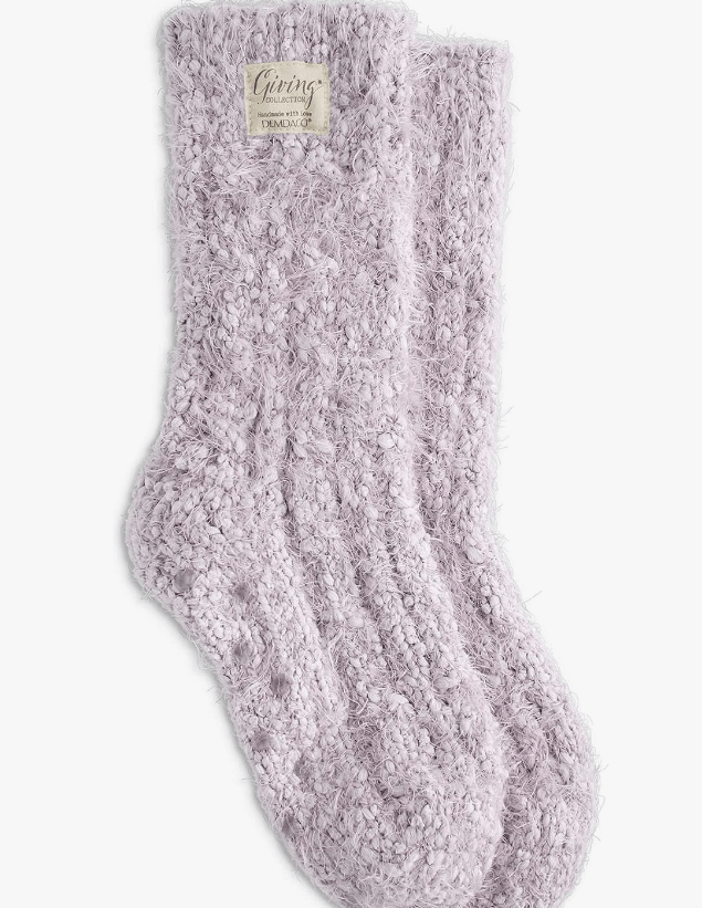 Purple Giving Socks