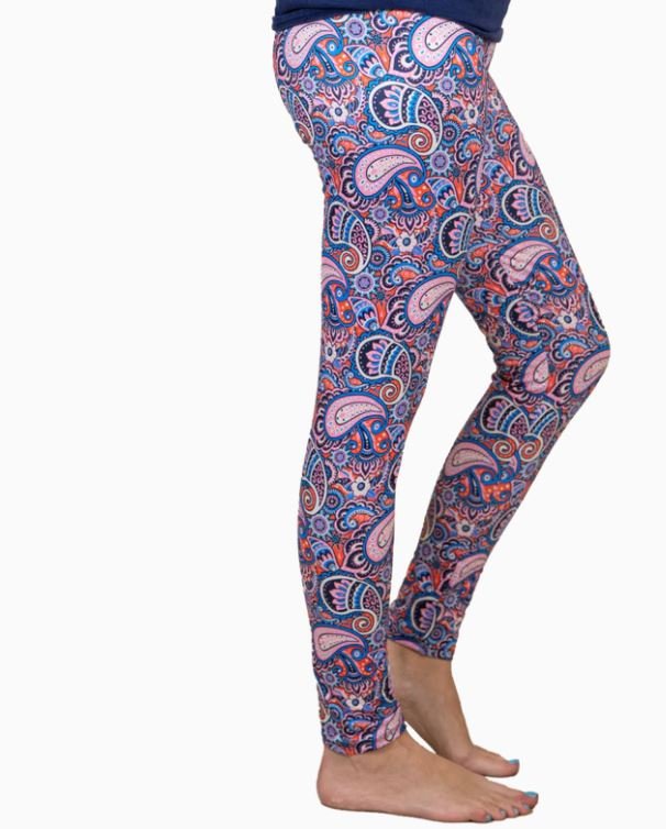 XL-2XL Paisley Leggings