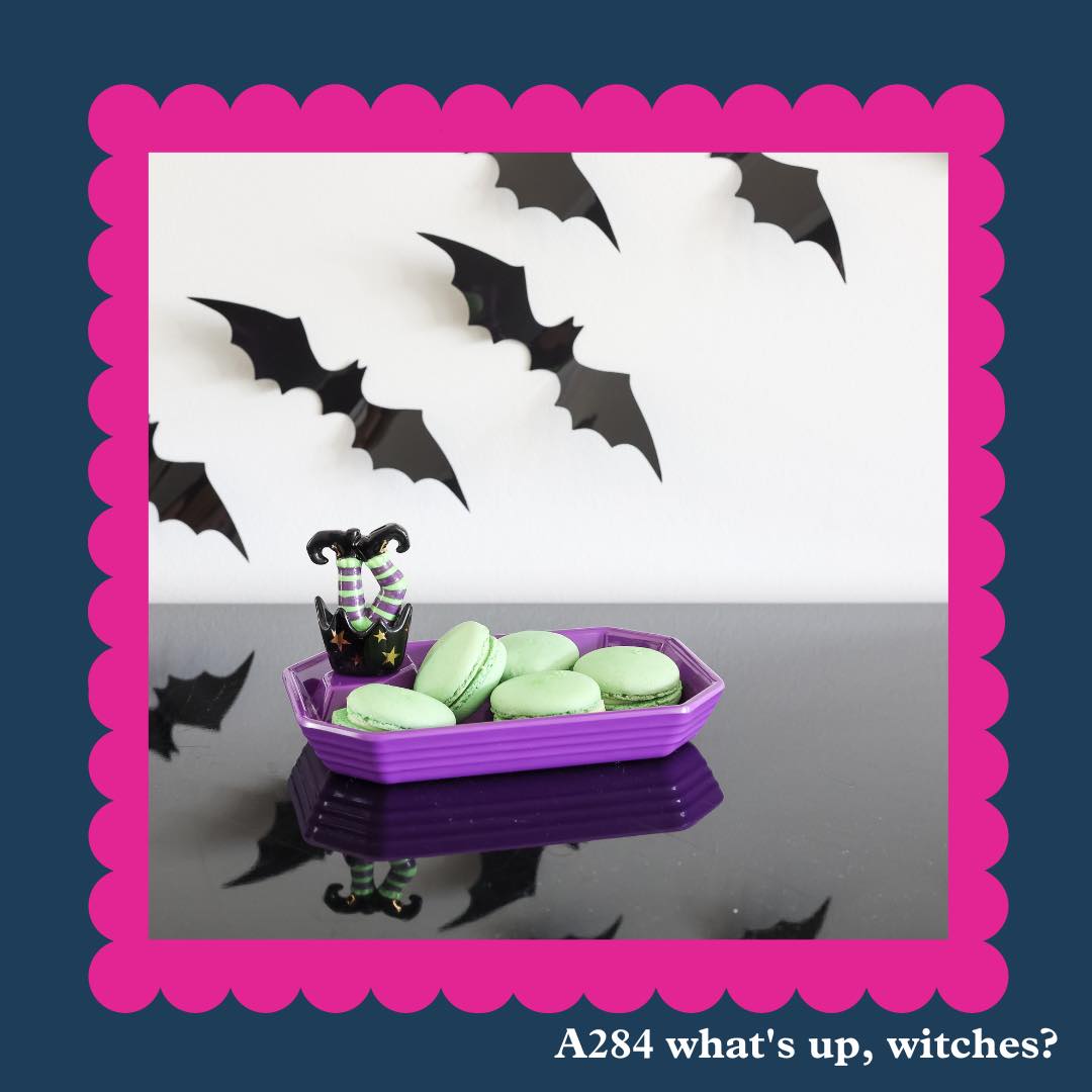 Nora Fleming Mini Witch Feet A284 What's Up Witches